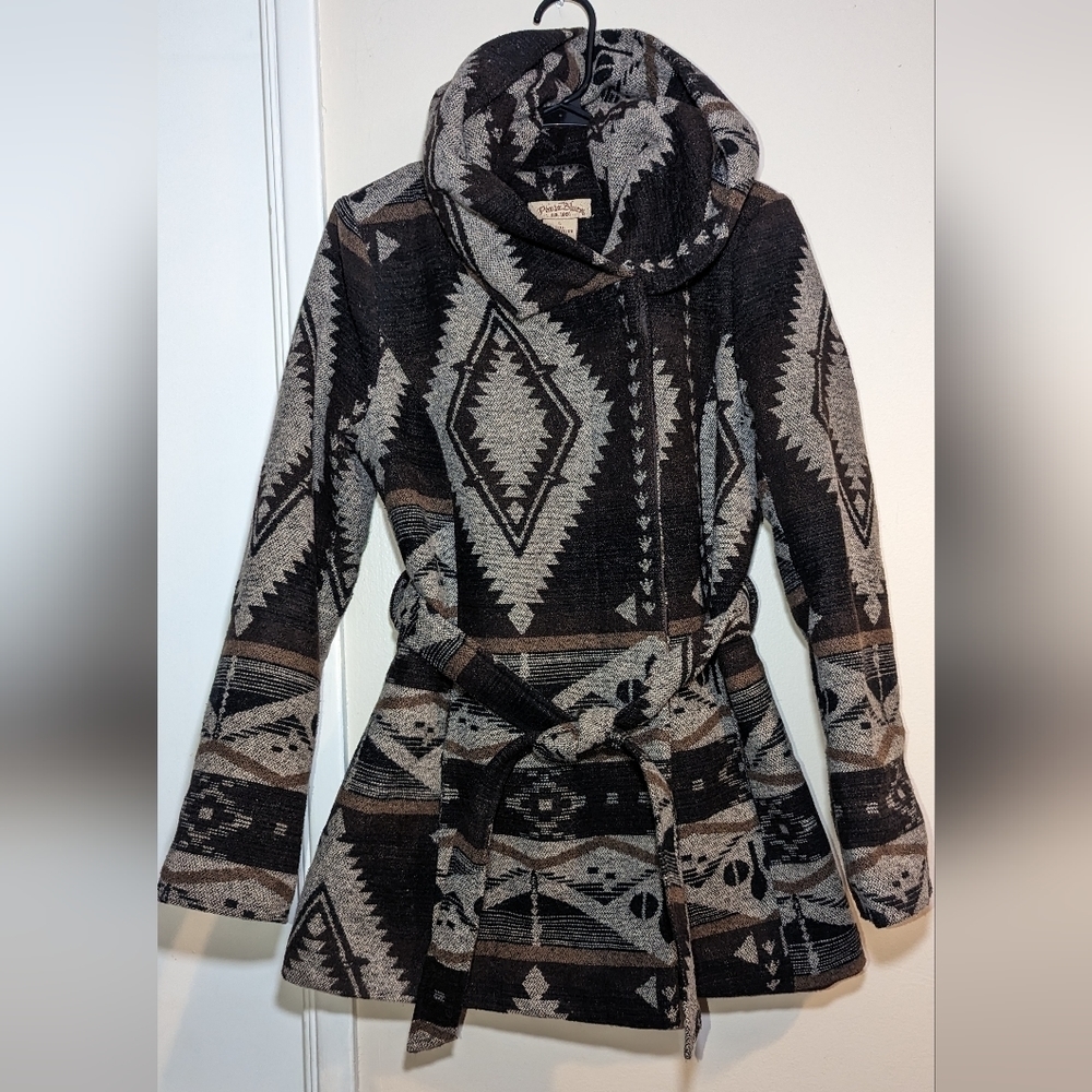 Paris blues Tribal coat jacket